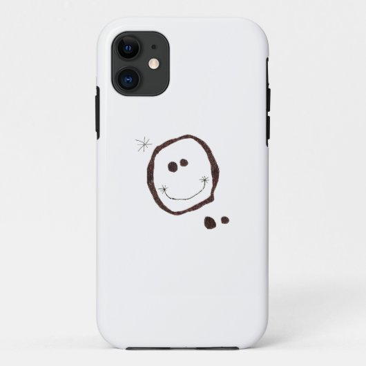 joan miro happy face iphone hoesje (Achterkant)
