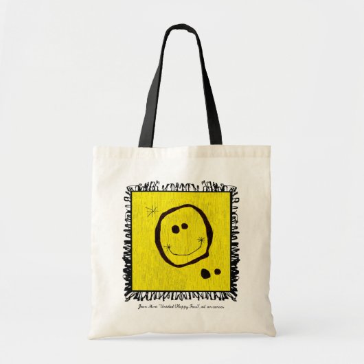 joan miro happy face tote bag (Voorkant)