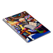 Joan Miro Horse Pipe en Red Flower Notitieboek (Rechterzijde)