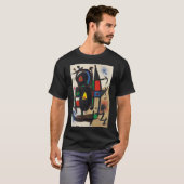 Joan Miro les Amis du Musee Dart Moderne de Paris T-shirt (Voorkant volledig)