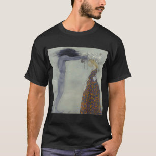 Joan Miro paard pijp en rode bloem T-shirt