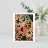 joan miro schilderijen kunst , abstract poster briefkaart (Staand voorkant)