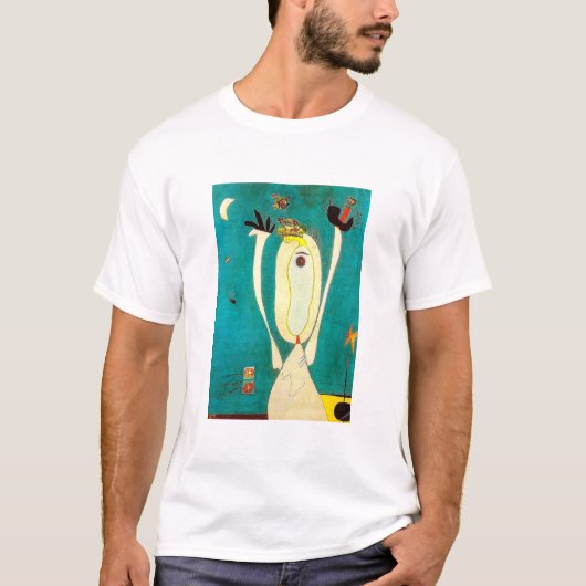 joan miro schilderijen kunst , abstract poster t-shirt (Voorkant)