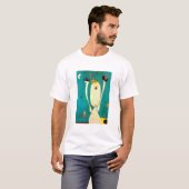 joan miro schilderijen kunst , abstract poster t-shirt (Voorkant volledig)