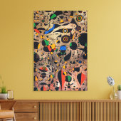 joan miro schilderijen kunst , abstracte kunst canvas afdruk (Insitu (Woonkamer))