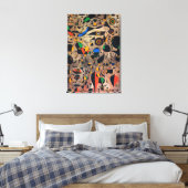 joan miro schilderijen kunst , abstracte kunst canvas afdruk (Insitu (Slaapkamer))