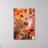 joan miro schilderijen kunst , abstracte kunst canvas afdruk (Voorkant)