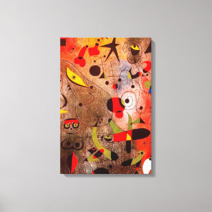 joan miro schilderijen kunst , abstracte kunst canvas afdruk