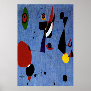 joan miro schilderijen kunst , abstracte kunst poster