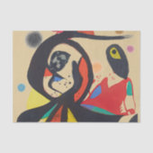 Joan Miro Tissuepapier (Voorkant)