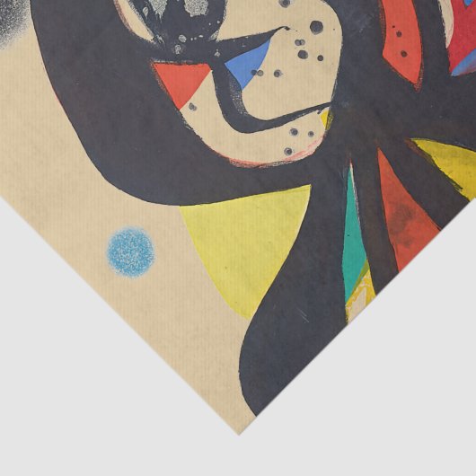 Joan Miro Tissuepapier (Detail)