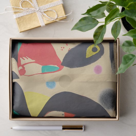 Joan Miro Tissuepapier (Geschenk)