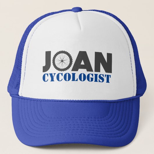 Joan Mountain Biker Trucker Hat Trucker Pet (Voorkant)