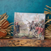 Joan of Arc (1412-31): Verlaat de Engelsen Fotoplaat (Zijkant)