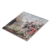 Joan of Arc (1412-31): Verlaat de Engelsen Tegeltje (Zijkant)