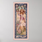 Joan of Arc ~ Alphonse Mucha Poster (Voorkant)