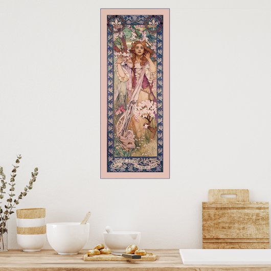 Joan of Arc ~ Alphonse Mucha Poster (Keuken)