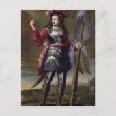 Joan of Arc Before Orleans Briefkaart (Voorkant)