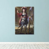 Joan of Arc Before Orleans Canvas Afdruk (Insitu (Houten vloer))