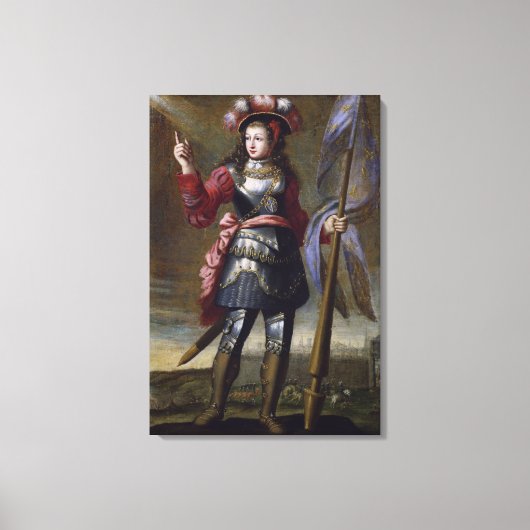 Joan of Arc Before Orleans Canvas Afdruk (Voorkant)