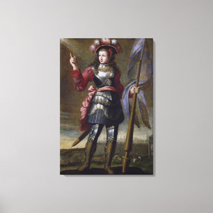 Joan of Arc Before Orleans Canvas Afdruk