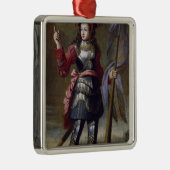 Joan of Arc Before Orleans Metalen Ornament (Rechts)