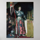 Joan of Arc bij de Koning Charles Poster (Voorkant)