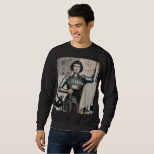  "Joan of Arc" Black Sweatshirt 