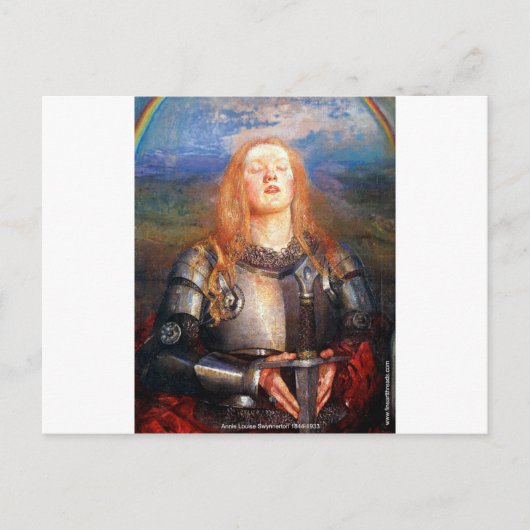 Joan of Arc Briefkaart (Voorkant)