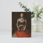 Joan of Arc Briefkaart (Staand voorkant)