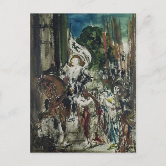 Joan of Arc Briefkaart (Voorkant)