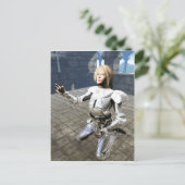 Joan of Arc Briefkaart (Staand voorkant)