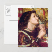 Joan of Arc Briefkaart (Voorkant / Achterkant)