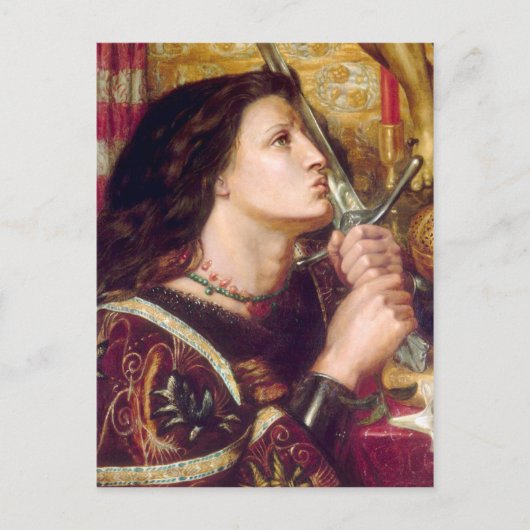 Joan of Arc Briefkaart (Voorkant)