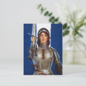 Joan of Arc Briefkaart (Staand voorkant)