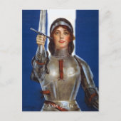 Joan of Arc Briefkaart (Voorkant)