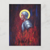 Joan of Arc Briefkaart (Voorkant)