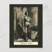 Joan of Arc Briefkaart (Voorkant)
