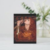 Joan of Arc, c. 1882, ingediend door Dante Gabriel Briefkaart (Staand voorkant)