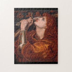 Joan of Arc, c. 1882, ingediend door Dante Gabriel Legpuzzel
