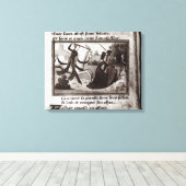 Joan of Arc Canvas Afdruk (Insitu (Houten vloer))