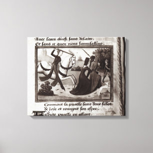 Joan of Arc Canvas Afdruk