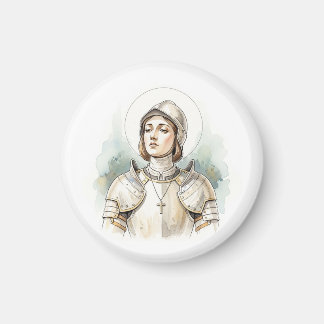 Joan of Arc , Catholic Gifts Magneet