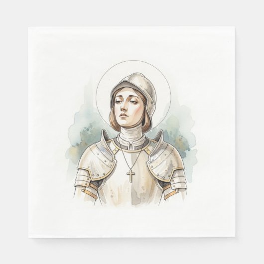 Joan of Arc , Catholic Gifts Servet (Voorkant)