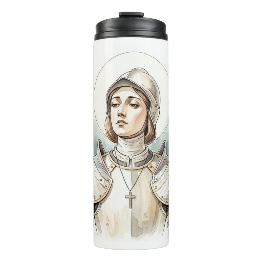 Joan of Arc , Catholic Gifts Thermosbeker (Voorkant)