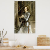 Joan of Arc door CharlesAmable Lenoir Poster (Keuken)