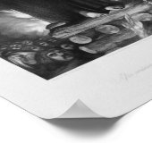 Joan of Arc - een martelaar in hun zaak Poster (Hoek)