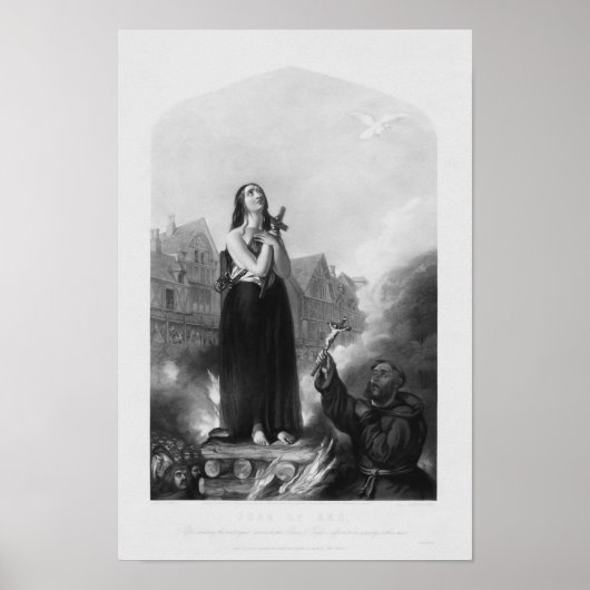 Joan of Arc - een martelaar in hun zaak Poster (Voorkant)
