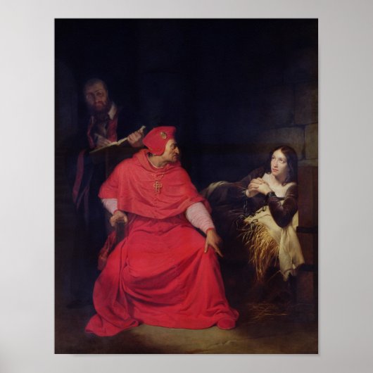 Joan of Arc en de kardinaal van Winchester Poster (Voorkant)