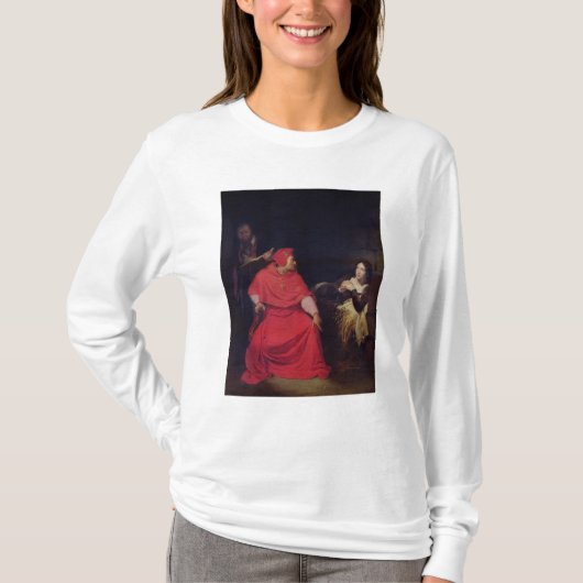Joan of Arc en de kardinaal van Winchester T-shirt (Voorkant)